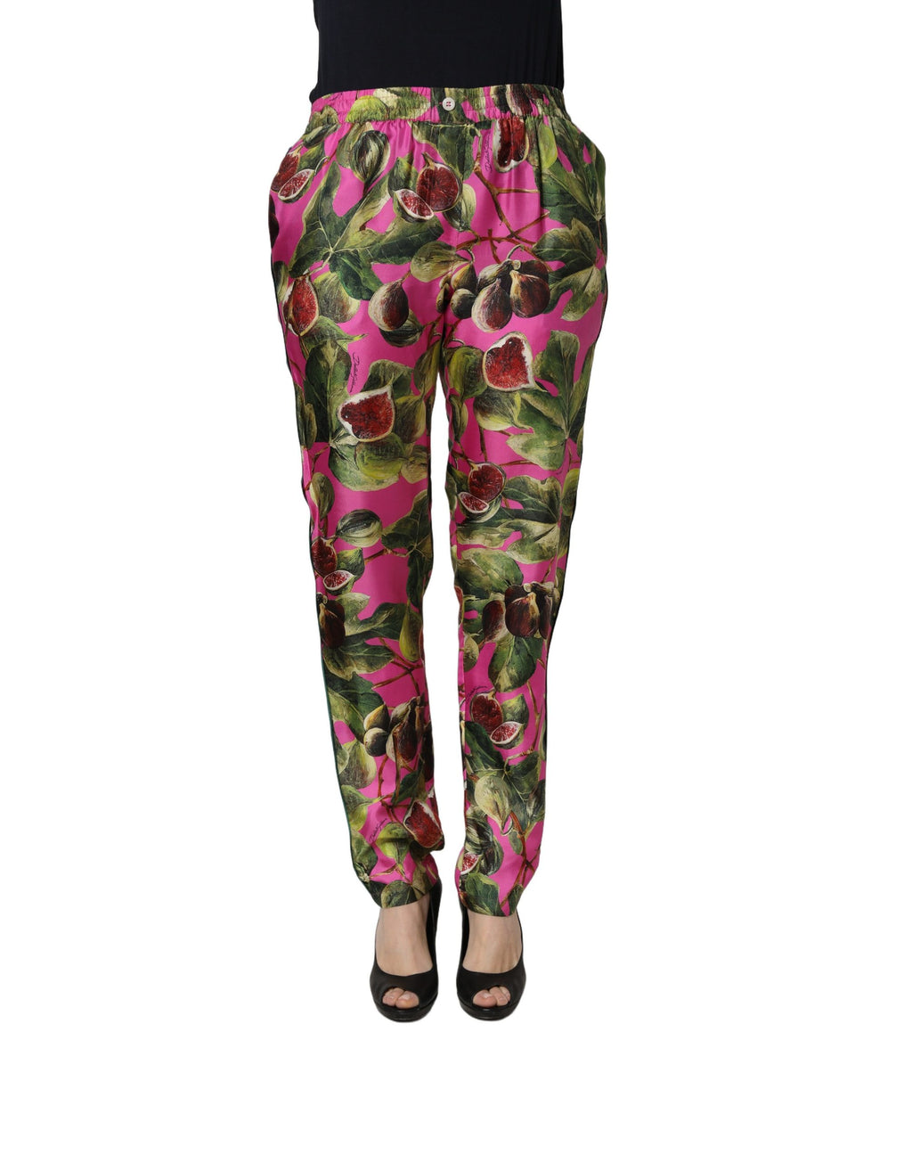 Dolce & Gabbana Pink Casual Pants for Women alternate view