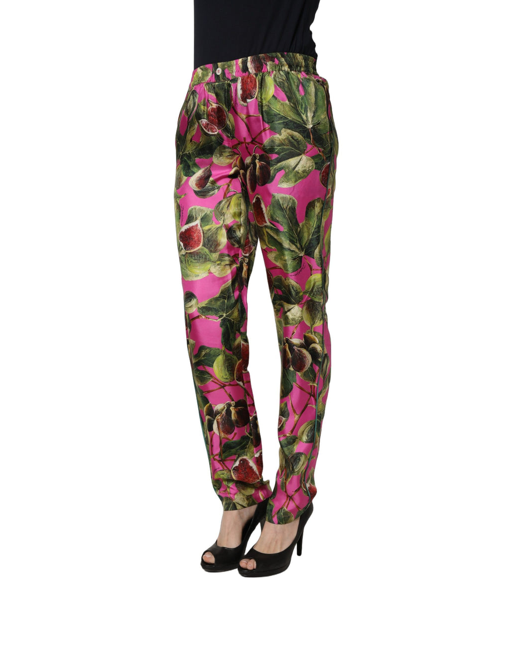Dolce & Gabbana Pink Casual Pants for Women detail view