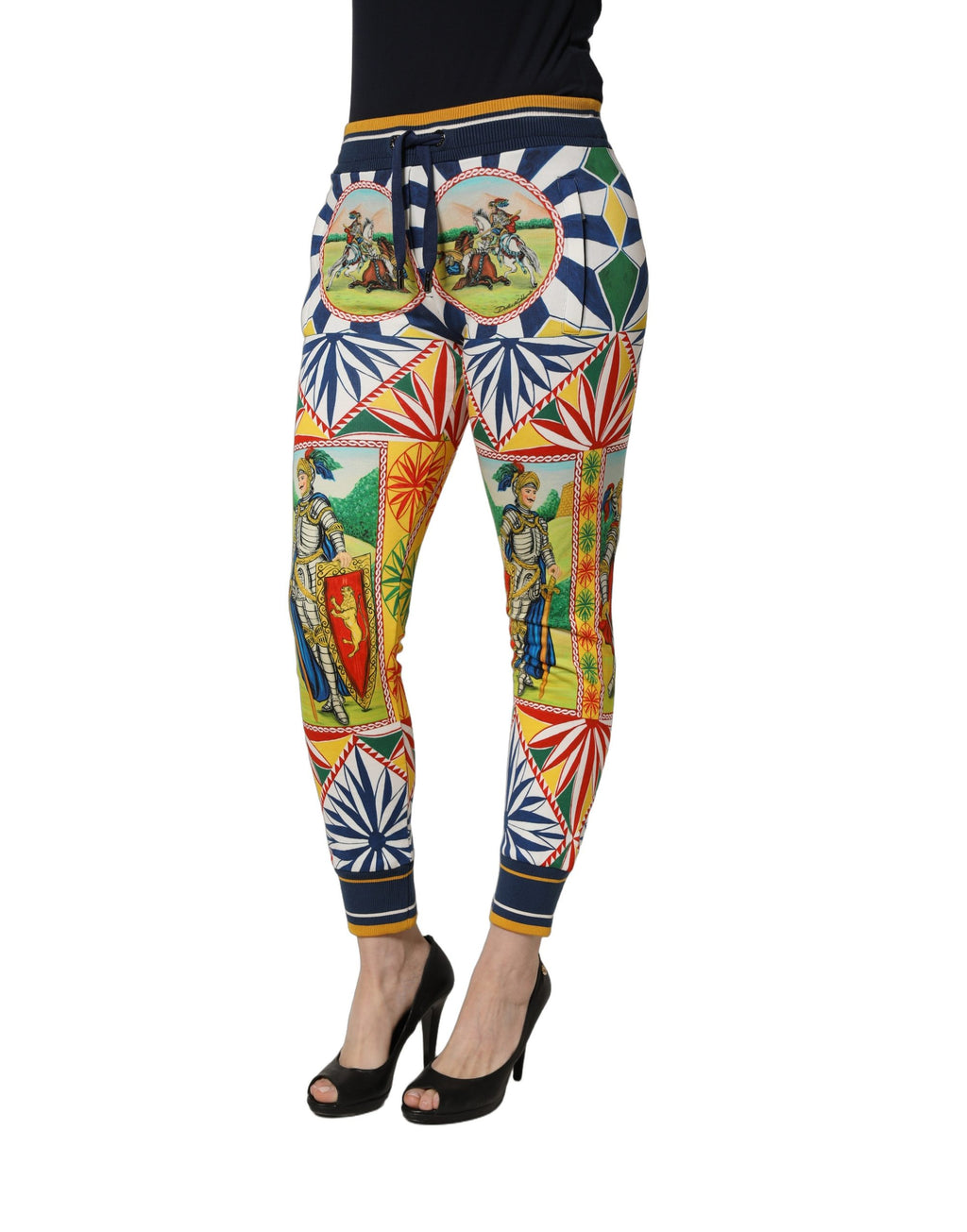 Dolce & Gabbana Multicolor Casual Pants for Women detail view