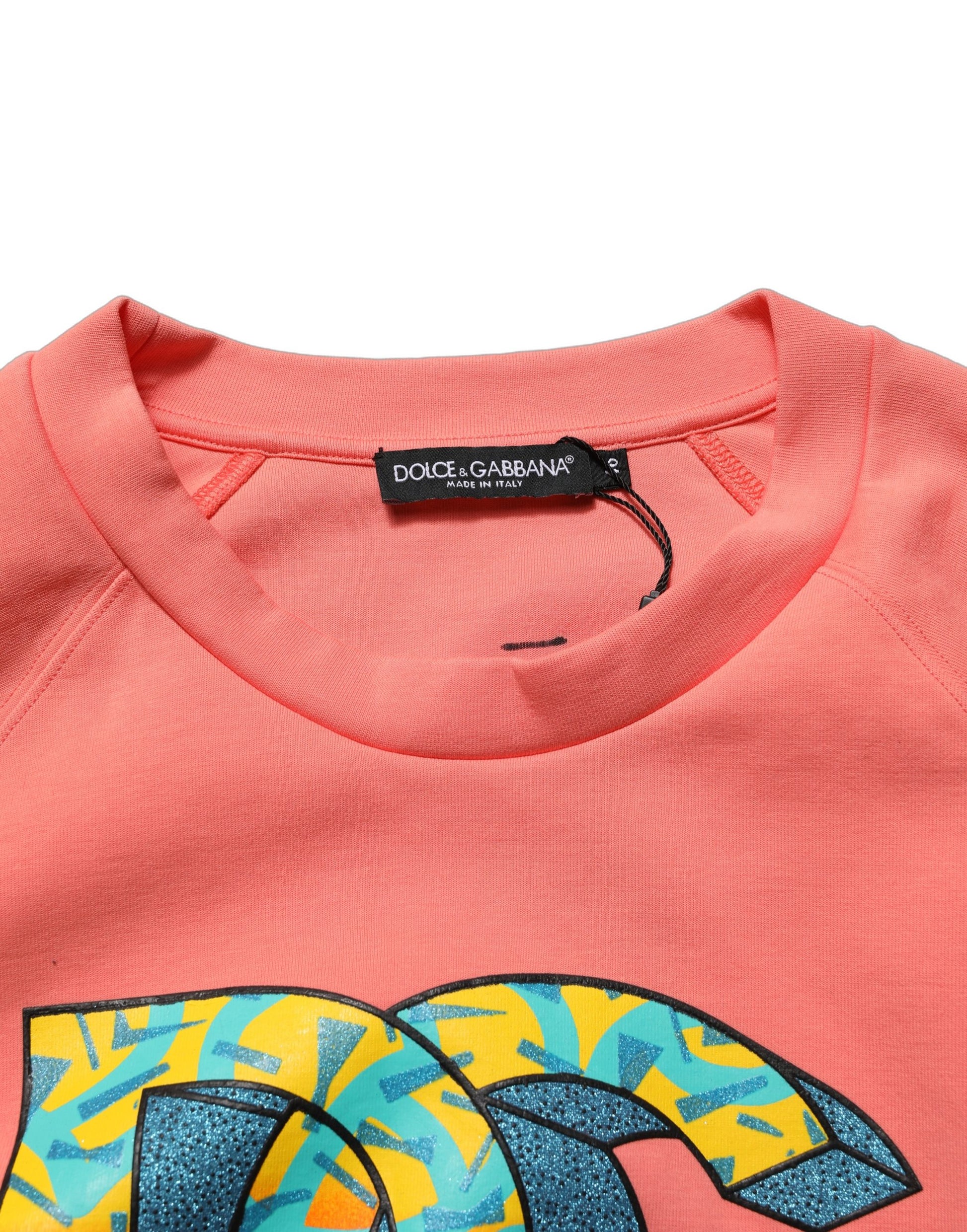 Dolce & Gabbana Pink Long Sleeve T-Shirt for Women additional view