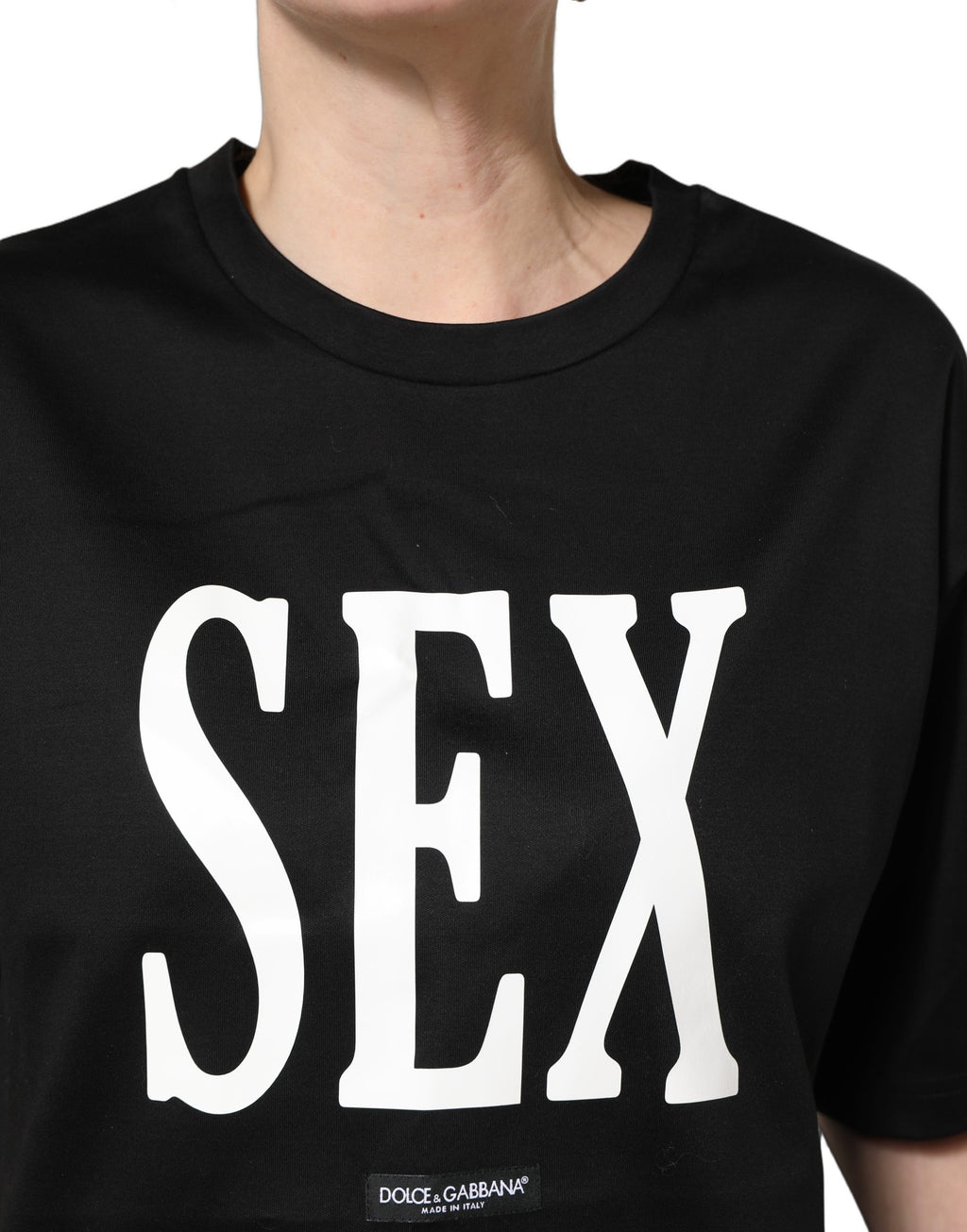 Dolce & Gabbana Black T-Shirt for Women additional view