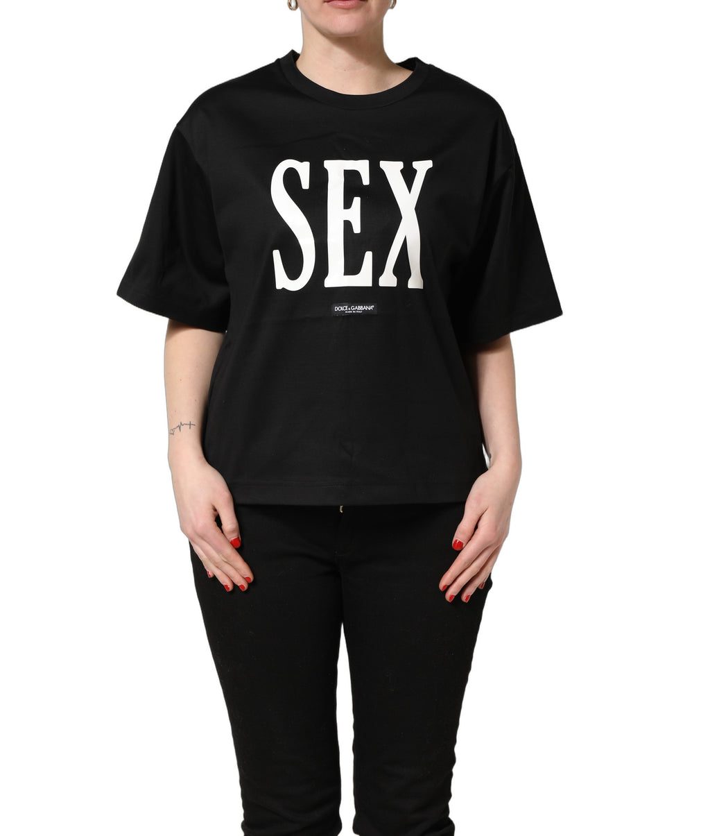 Dolce & Gabbana Black T-Shirt for Women alternate view