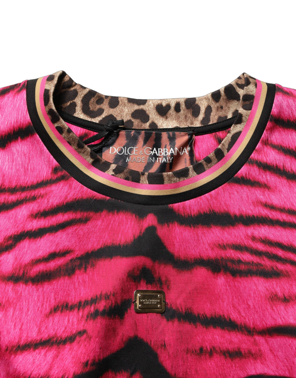 Dolce & Gabbana Pink T-Shirt for Women additional view