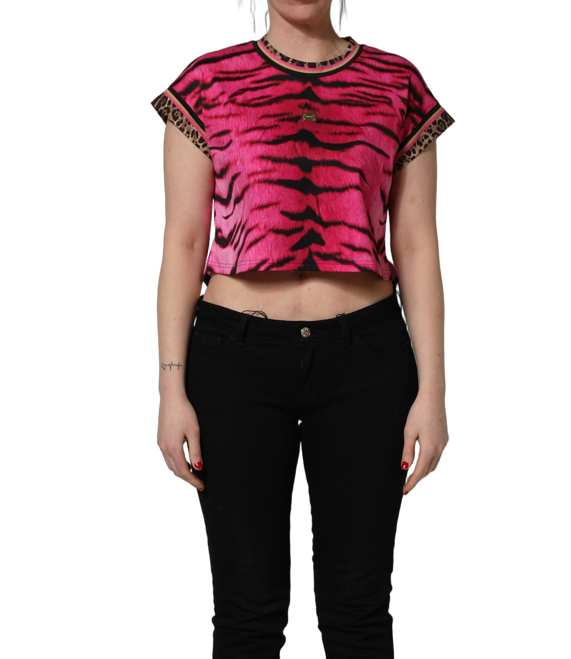 Dolce & Gabbana Pink T-Shirt for Women alternate view