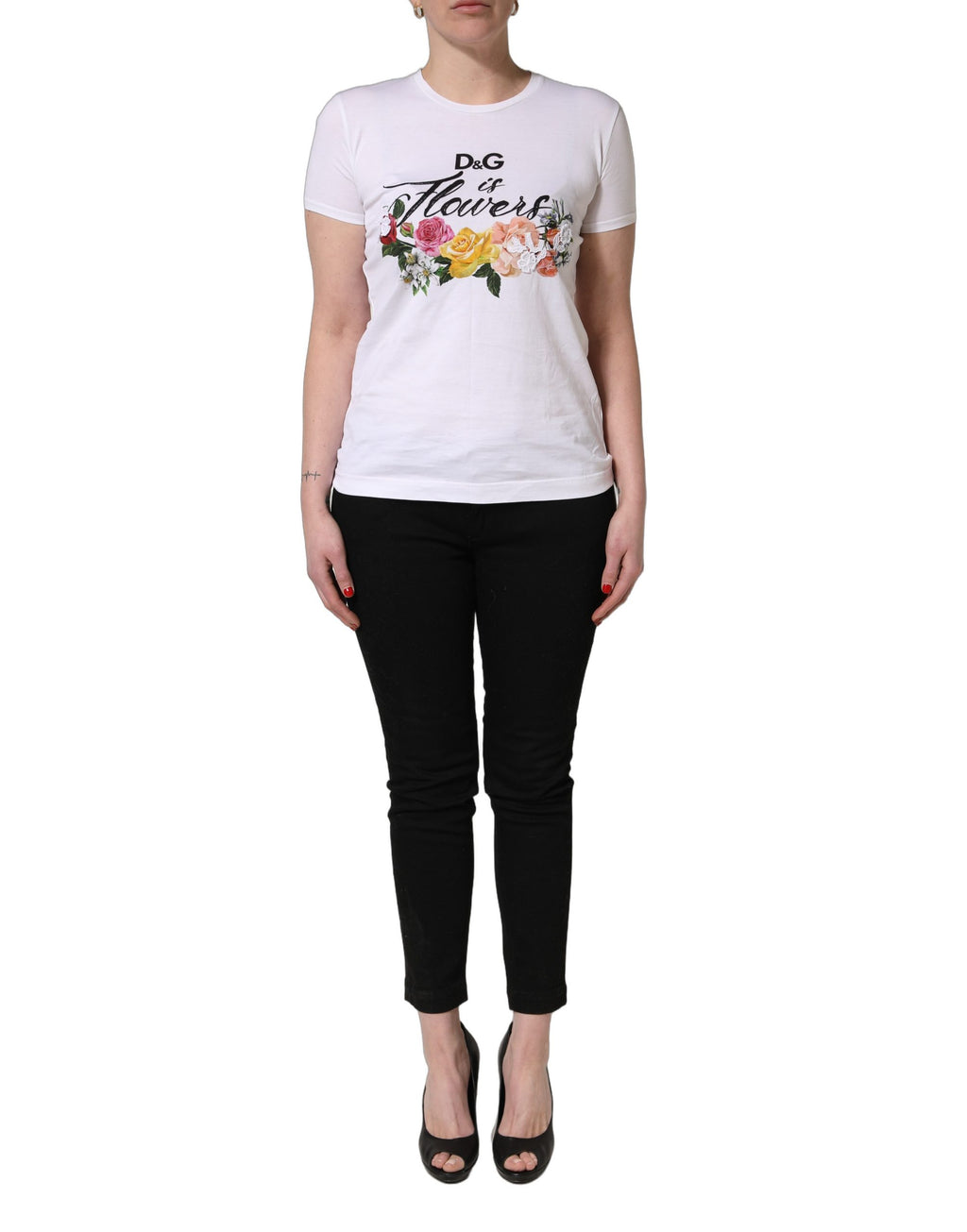 Dolce & Gabbana White T-Shirt for Women