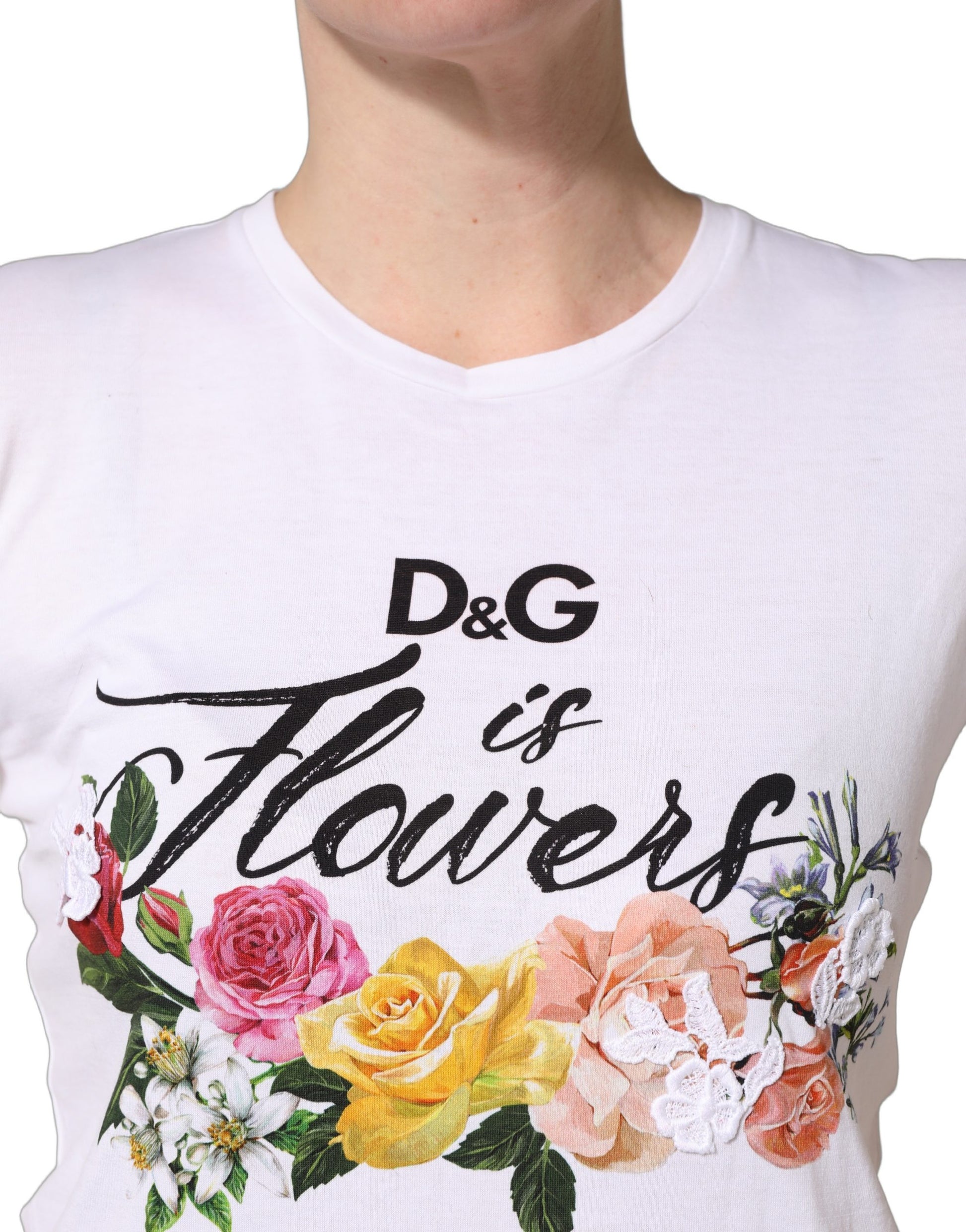 Dolce & Gabbana White T-Shirt for Women additional view