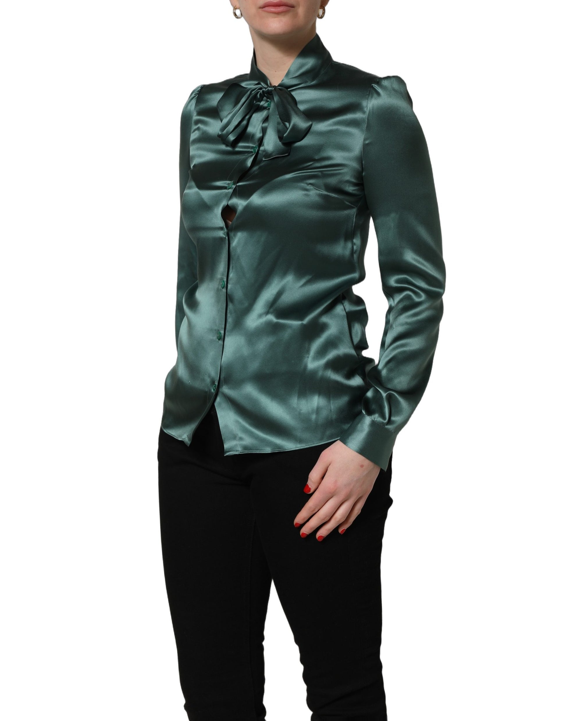 Dolce & Gabbana Green Blouse for Women detail view