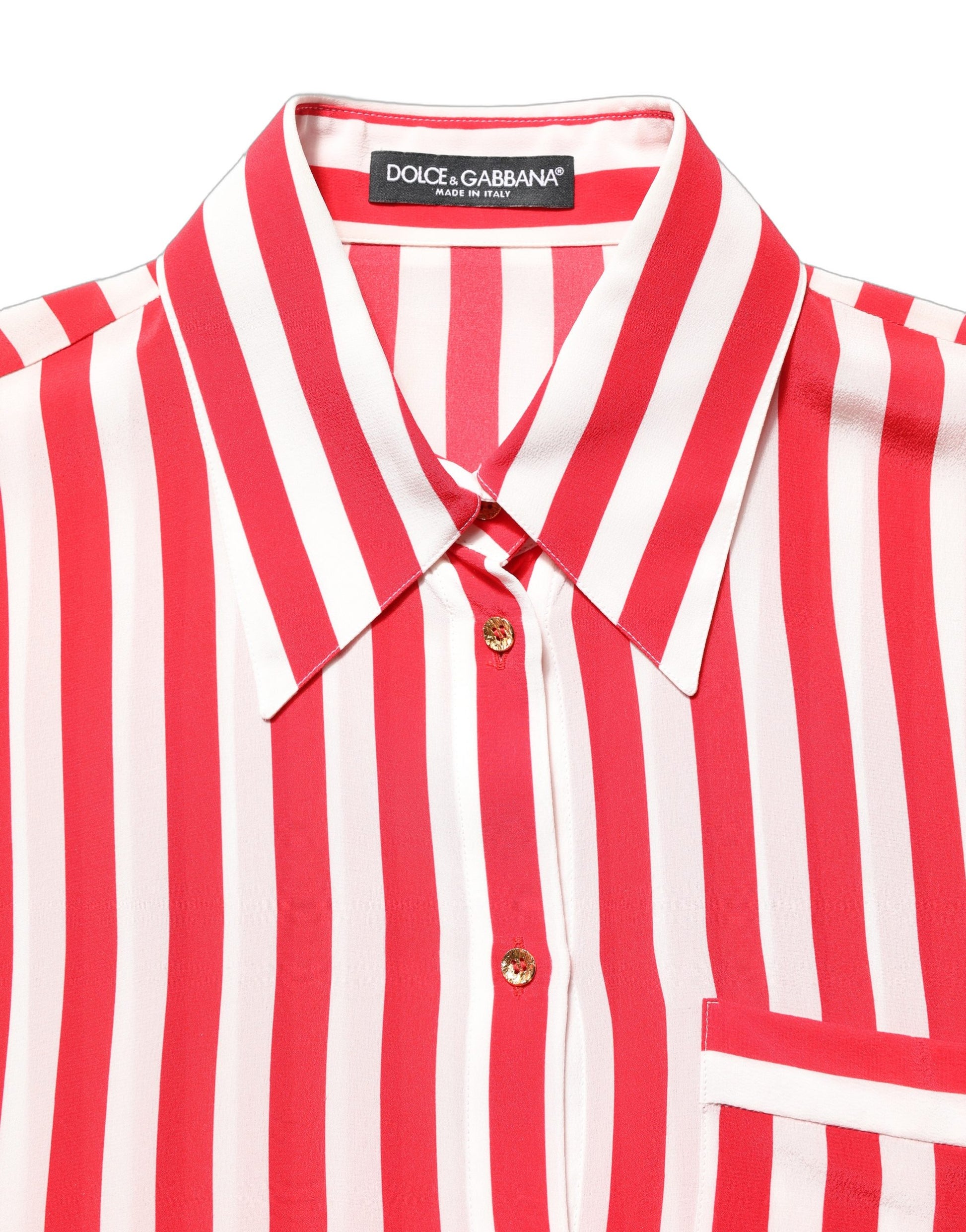 Dolce & Gabbana Red Long Sleeve T-Shirt for Women additional view