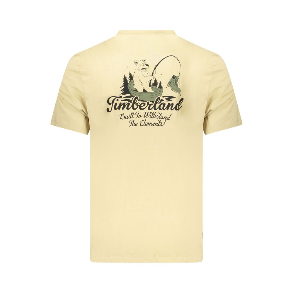 T-shirt Timberland en coton beige pour homme