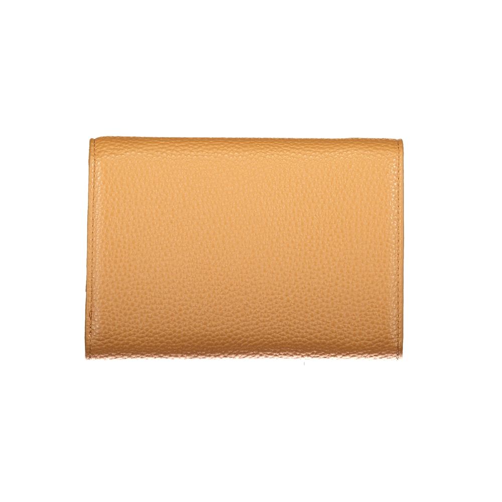 Portefeuille en polyéthylène marron Valentino