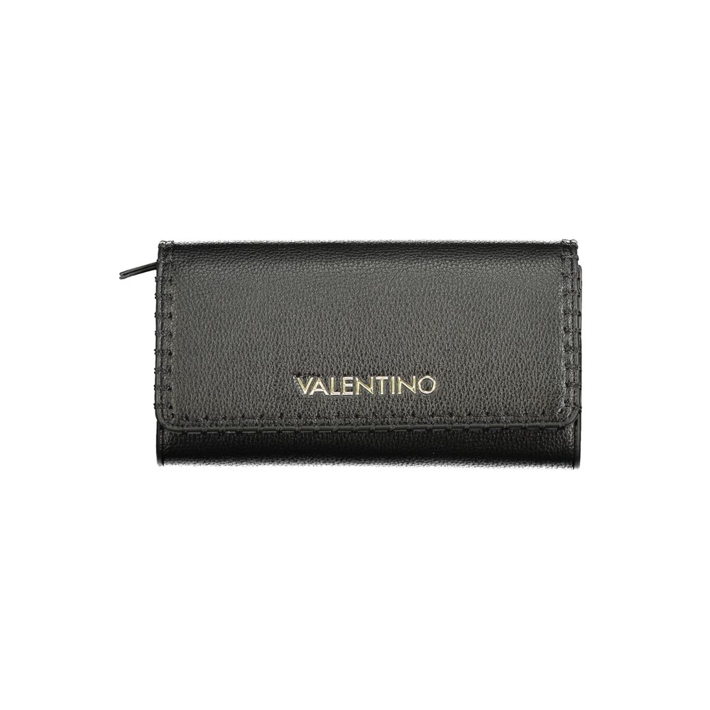Valentino Black Polyurethane Women's Wallet