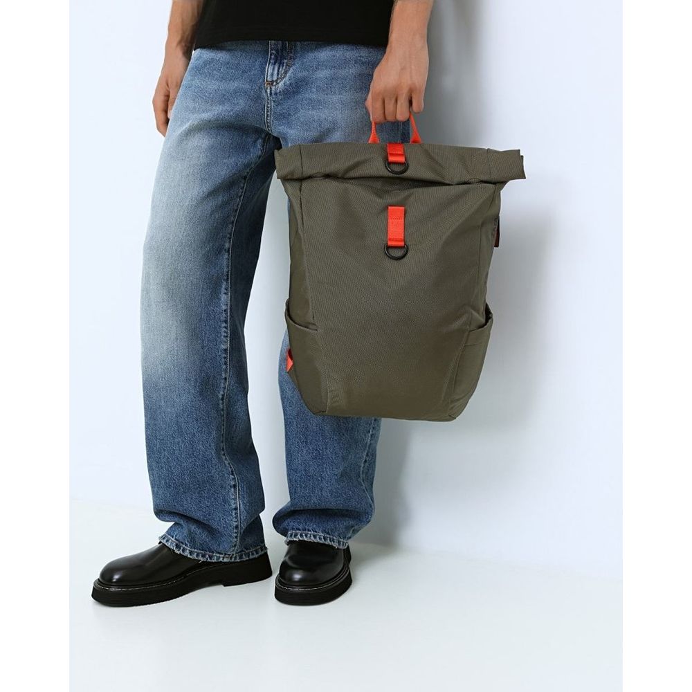 La Martina Bicolor Polyester Backpack