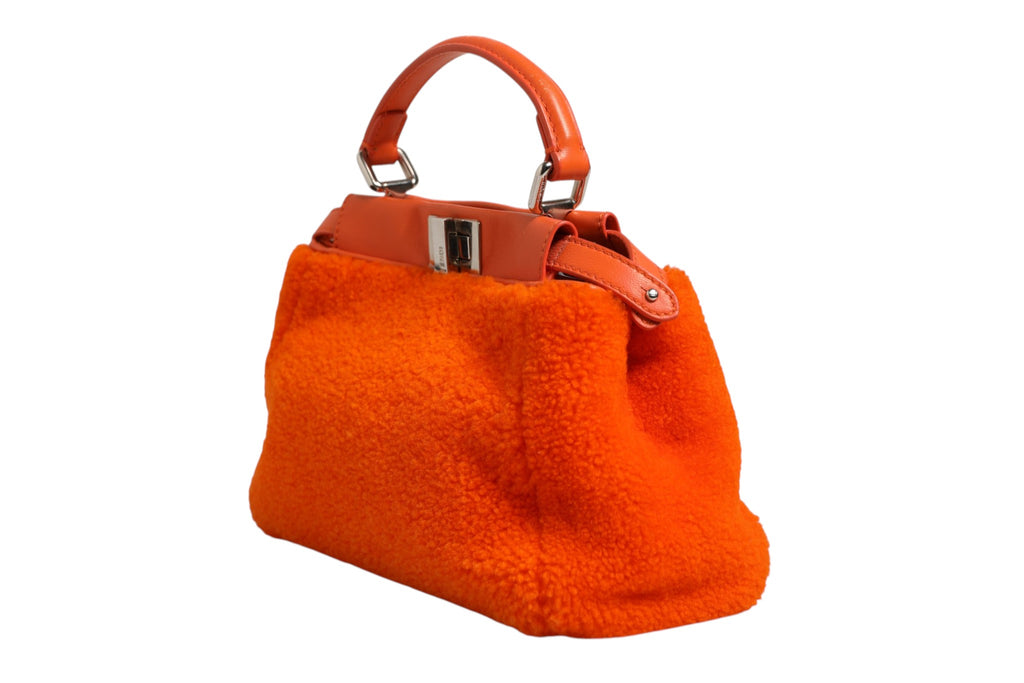 Fendi Orange Handbag for Women detail view