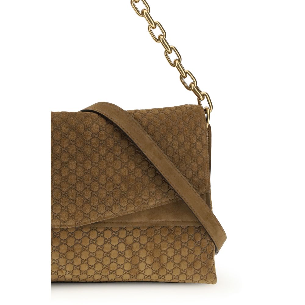 Gucci Brown Handbag for Women side view