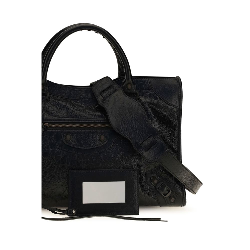 Sac bandoulière Balenciaga en agneau noir Ovis Aries Aries