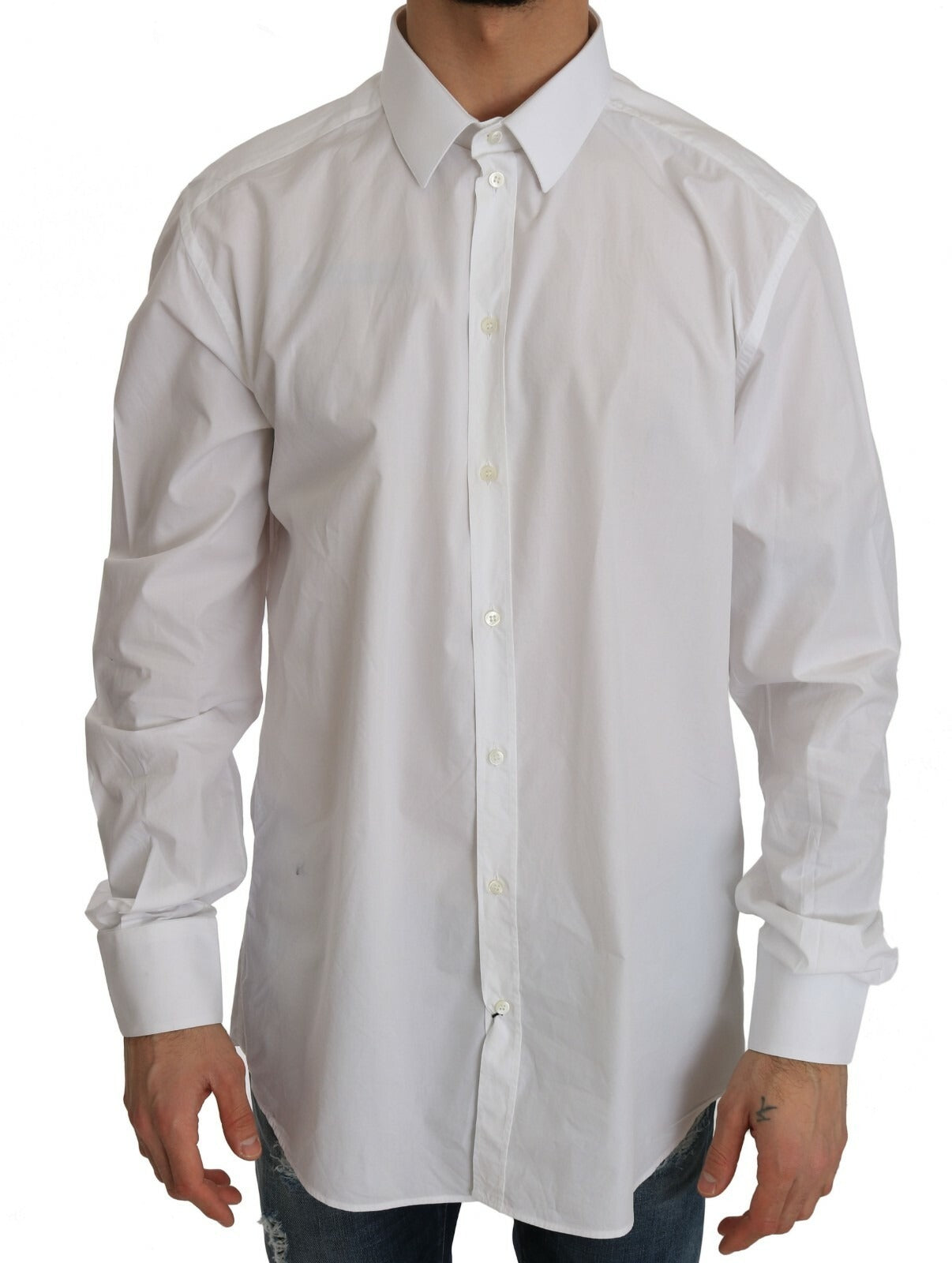 Dolce & Gabbana White Dress Shirt for Men alternate view