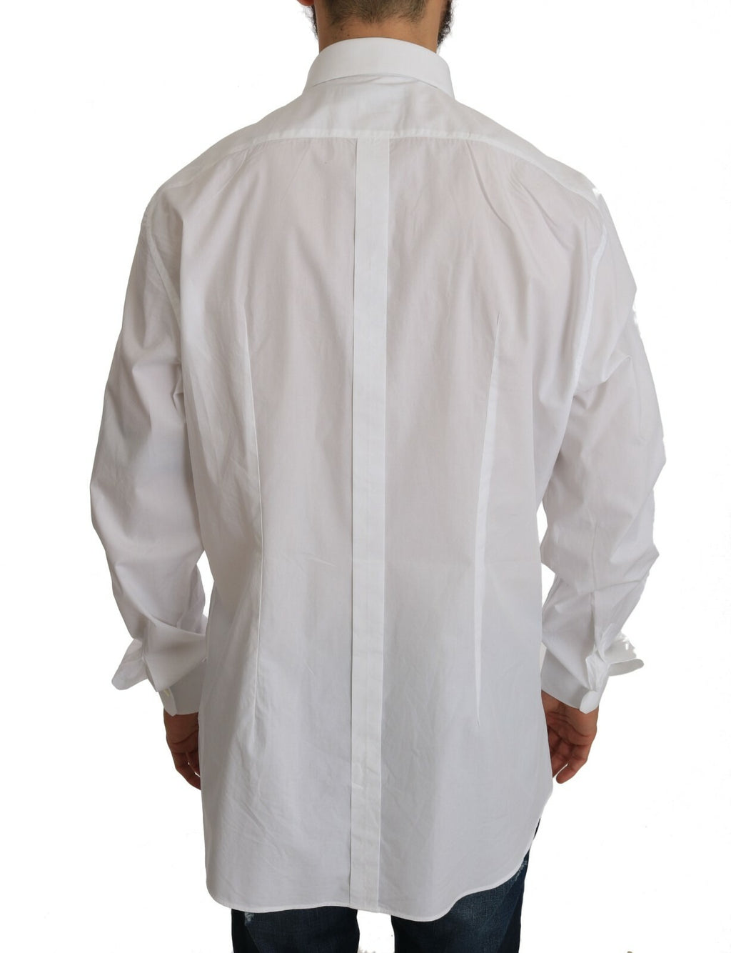 Dolce & Gabbana White Dress Shirt for Men side view