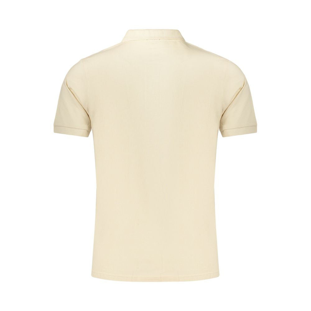 Polo en coton beige Rifle pour homme