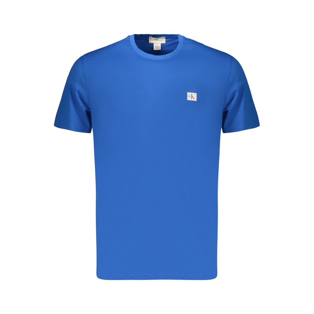 T-shirt Calvin Klein en coton bleu pour homme