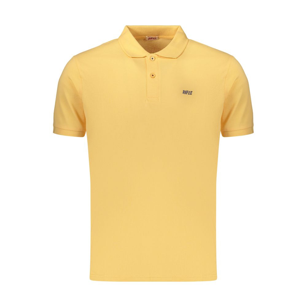 Polo homme en coton orange Rifle