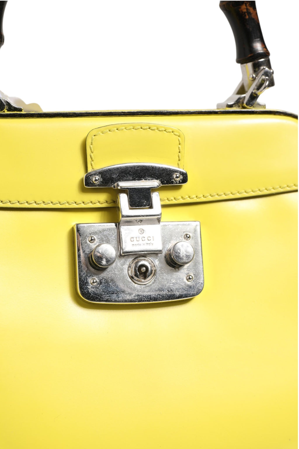 Gucci Yellow Handbag for Women alternate view