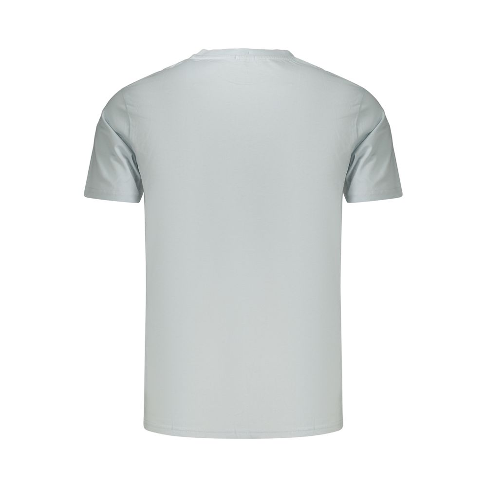 T-shirt en coton bleu clair pour homme Rifle