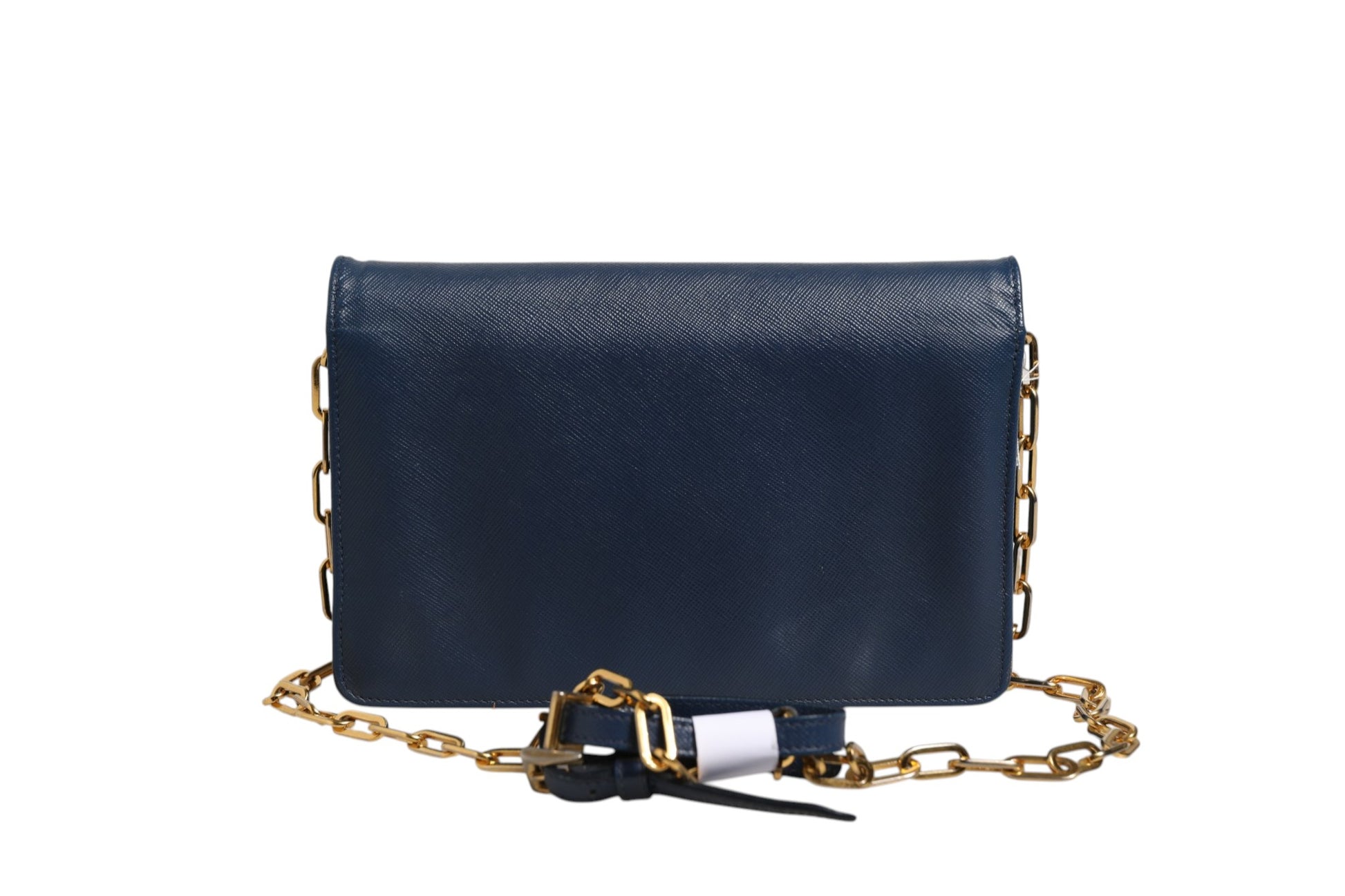 Prada Blue Clutch Bag for Women side view
