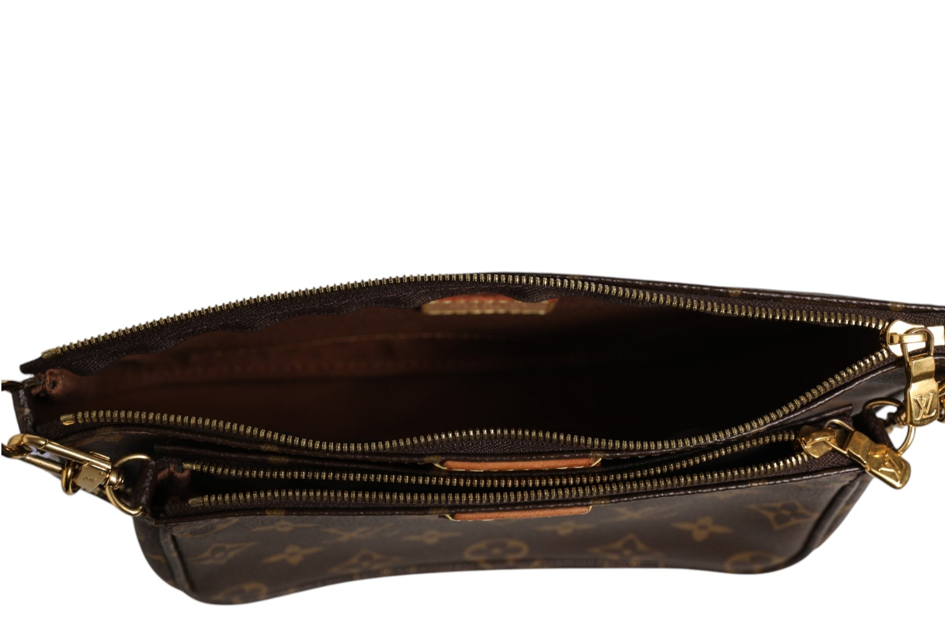 Louis Vuitton Brown Clutch Bag for Women detail view