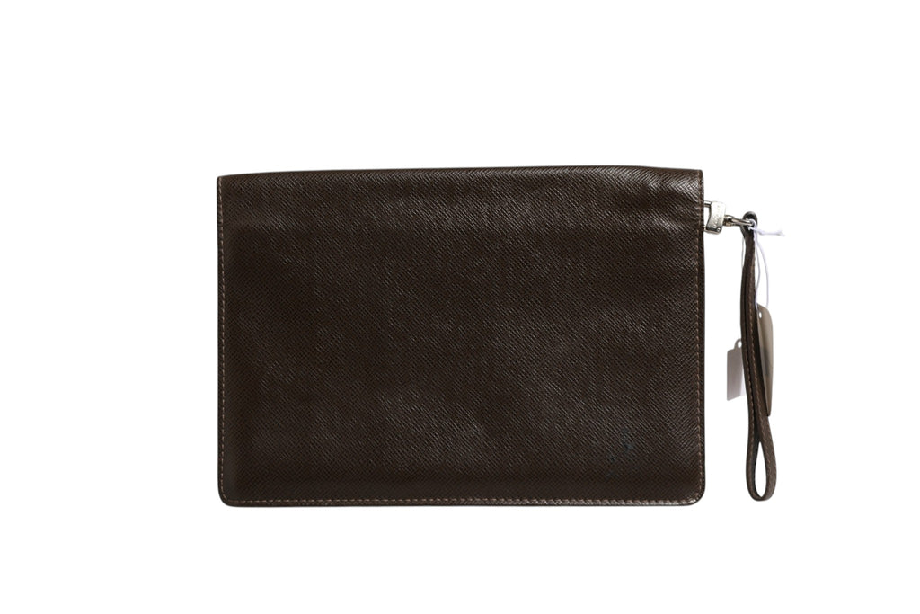 Louis Vuitton Brown Clutch Bag for Women side view