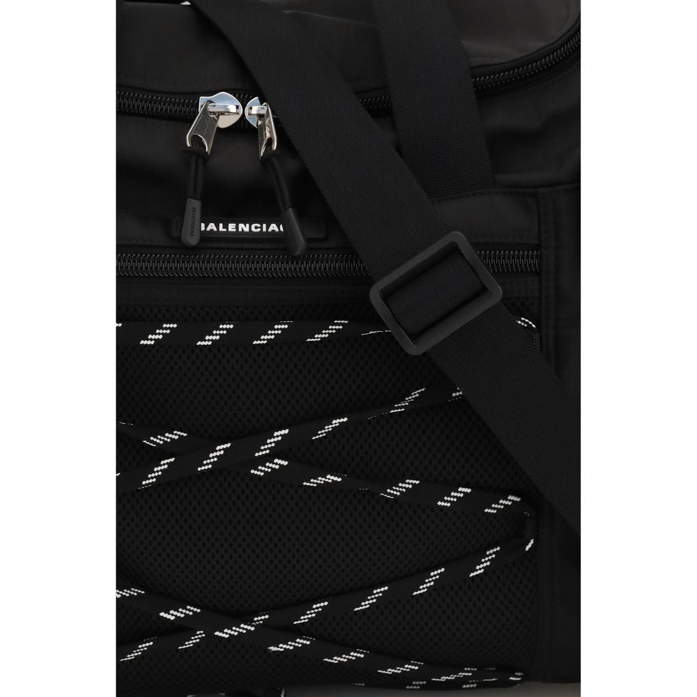 Balenciaga Black Shoulder Bag for Men side view