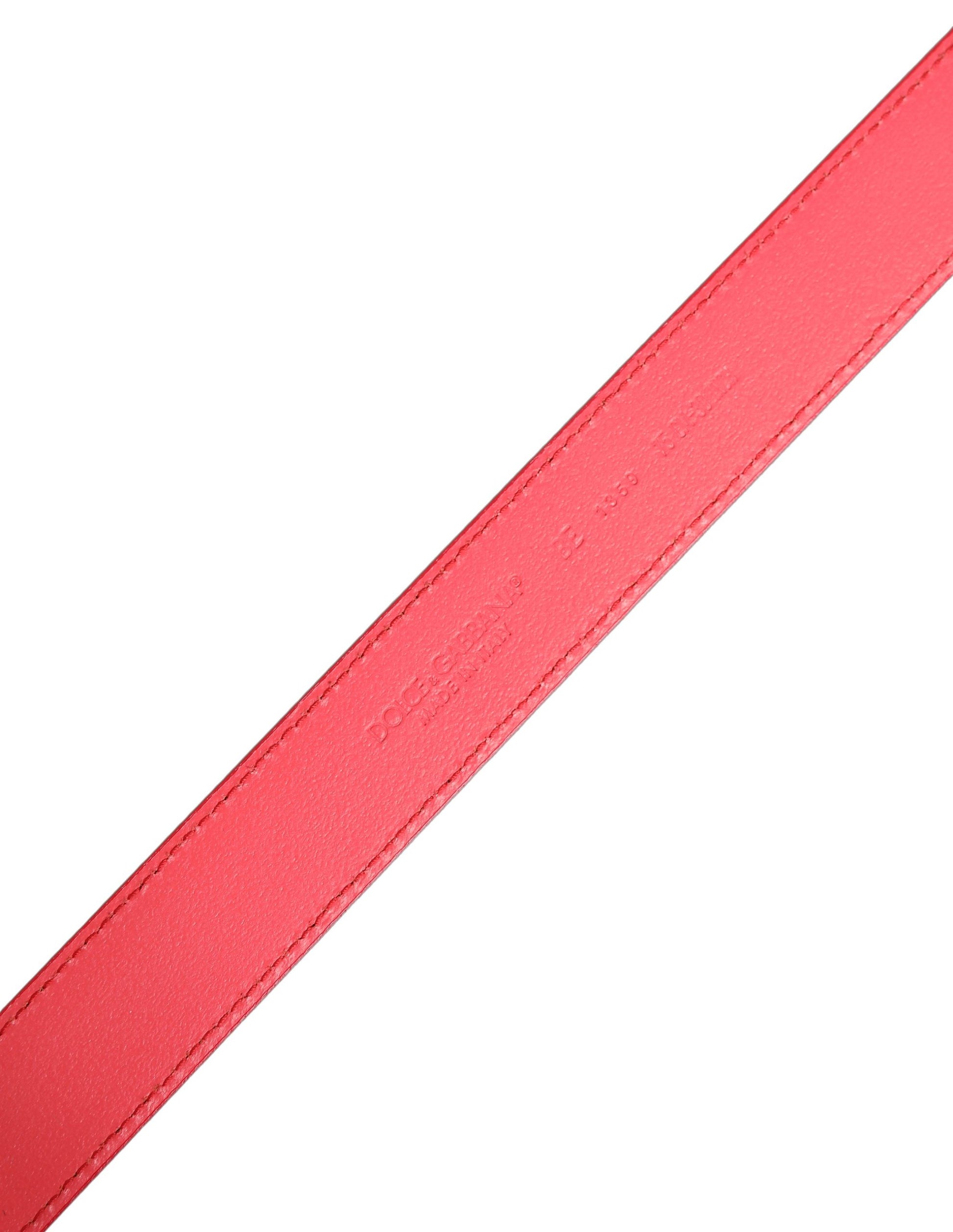 Dolce & Gabbana Pink Belt for Women side view