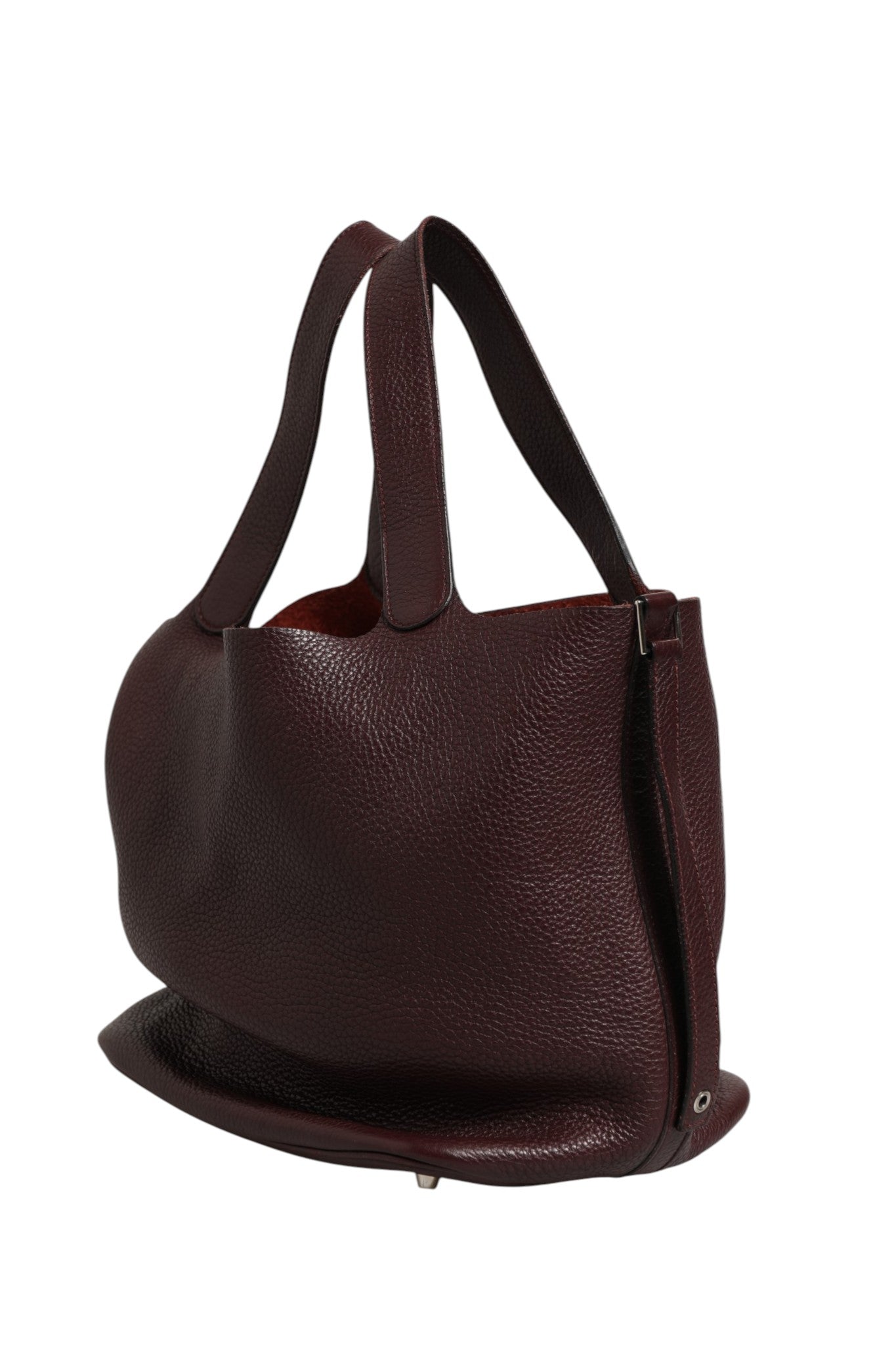Sac à main Hermès Picotin Taurillon Clemence Chocolat