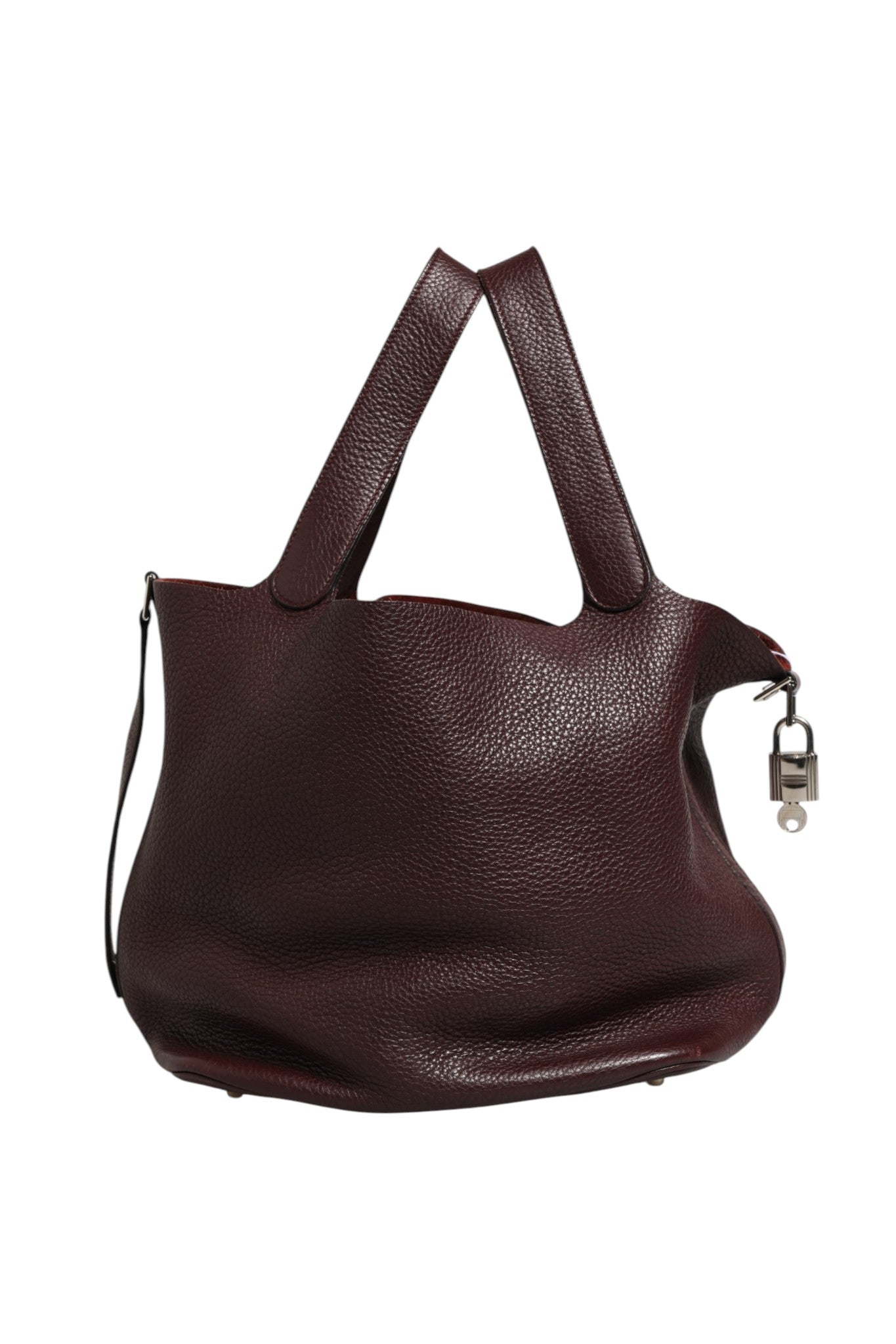 Sac à main Hermès Picotin Taurillon Clemence Chocolat