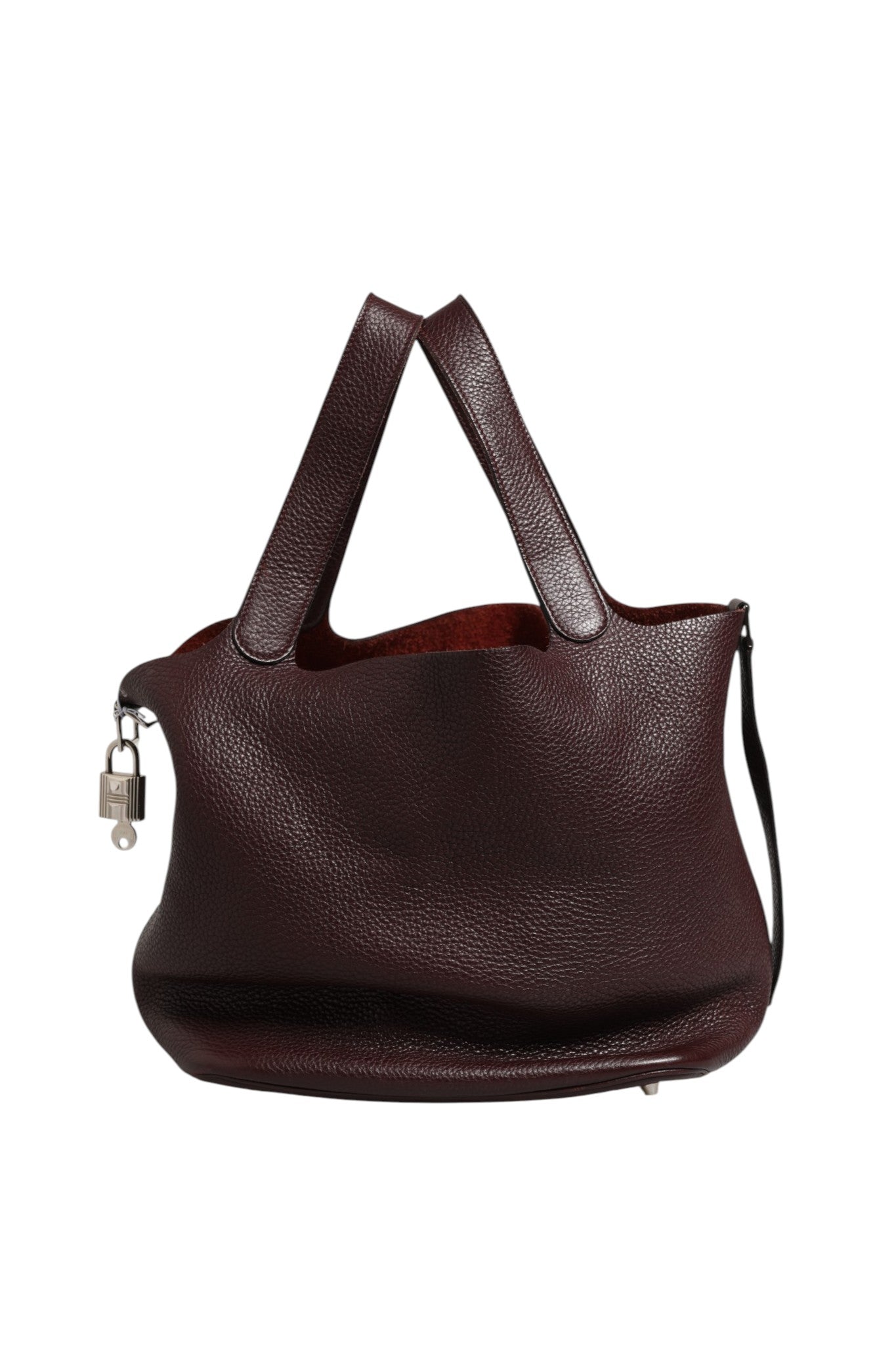 Sac à main Hermès Picotin Taurillon Clemence Chocolat