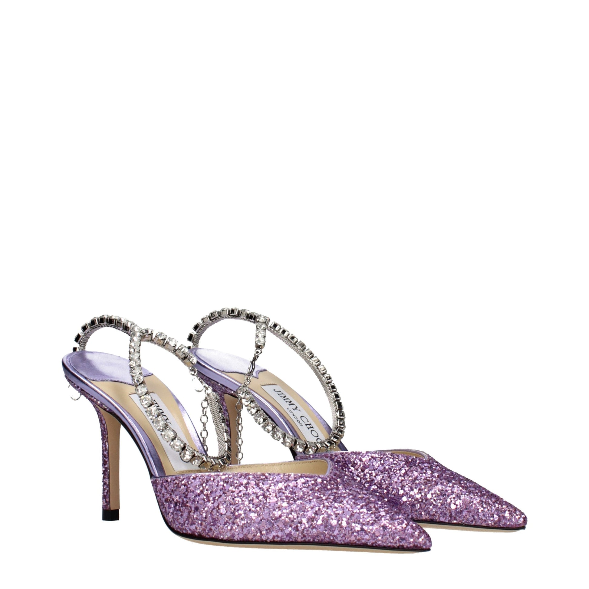 Jimmy Choo Purple Stiletto Heels for Women alternate view