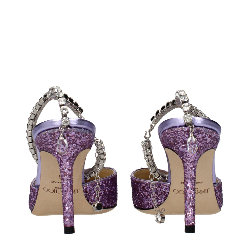 Jimmy Choo Purple Stiletto Heels for Women additional view