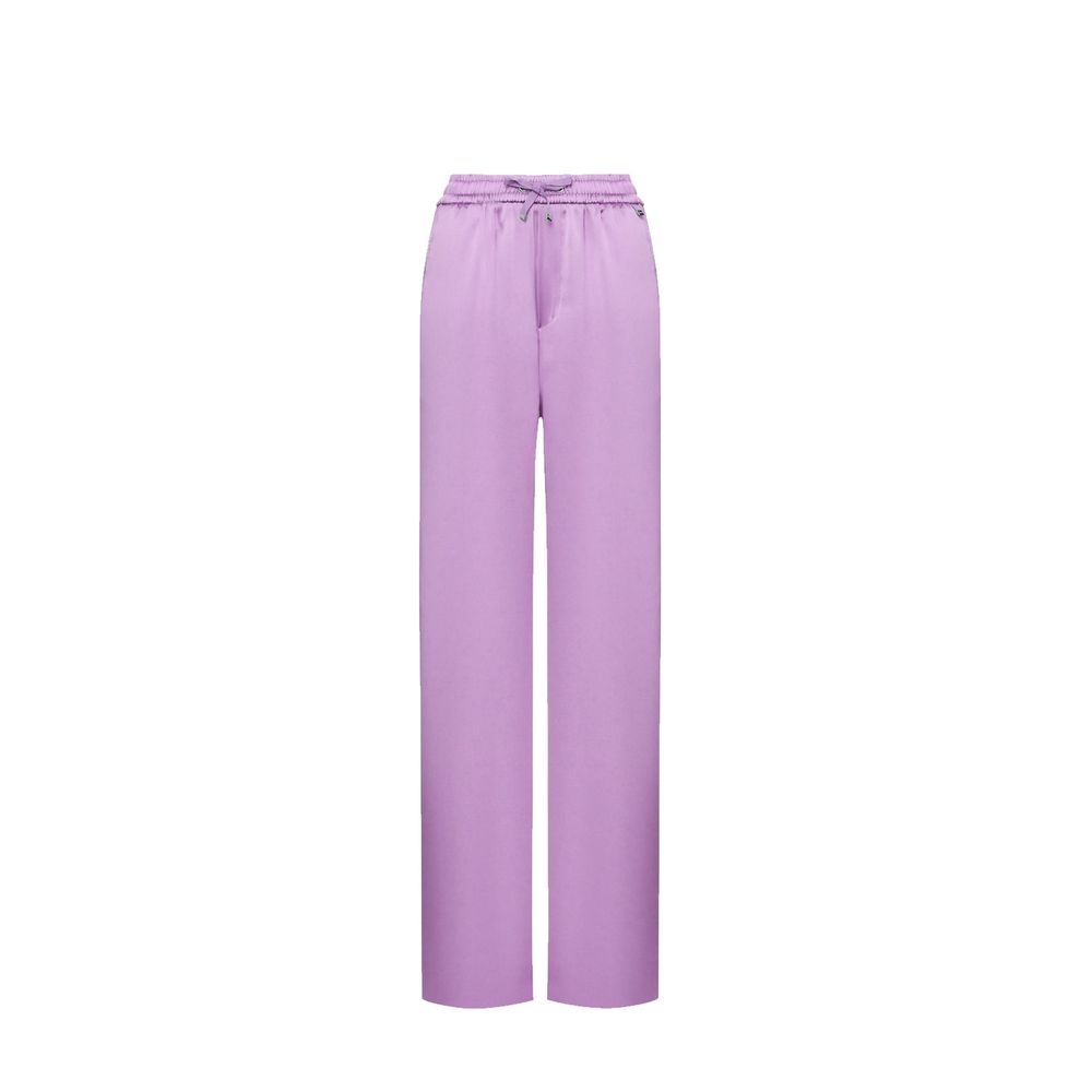 Herno Purple Casual Pants for Women
