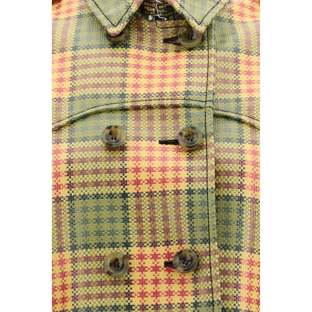 Burberry Multicolor Coat detail view