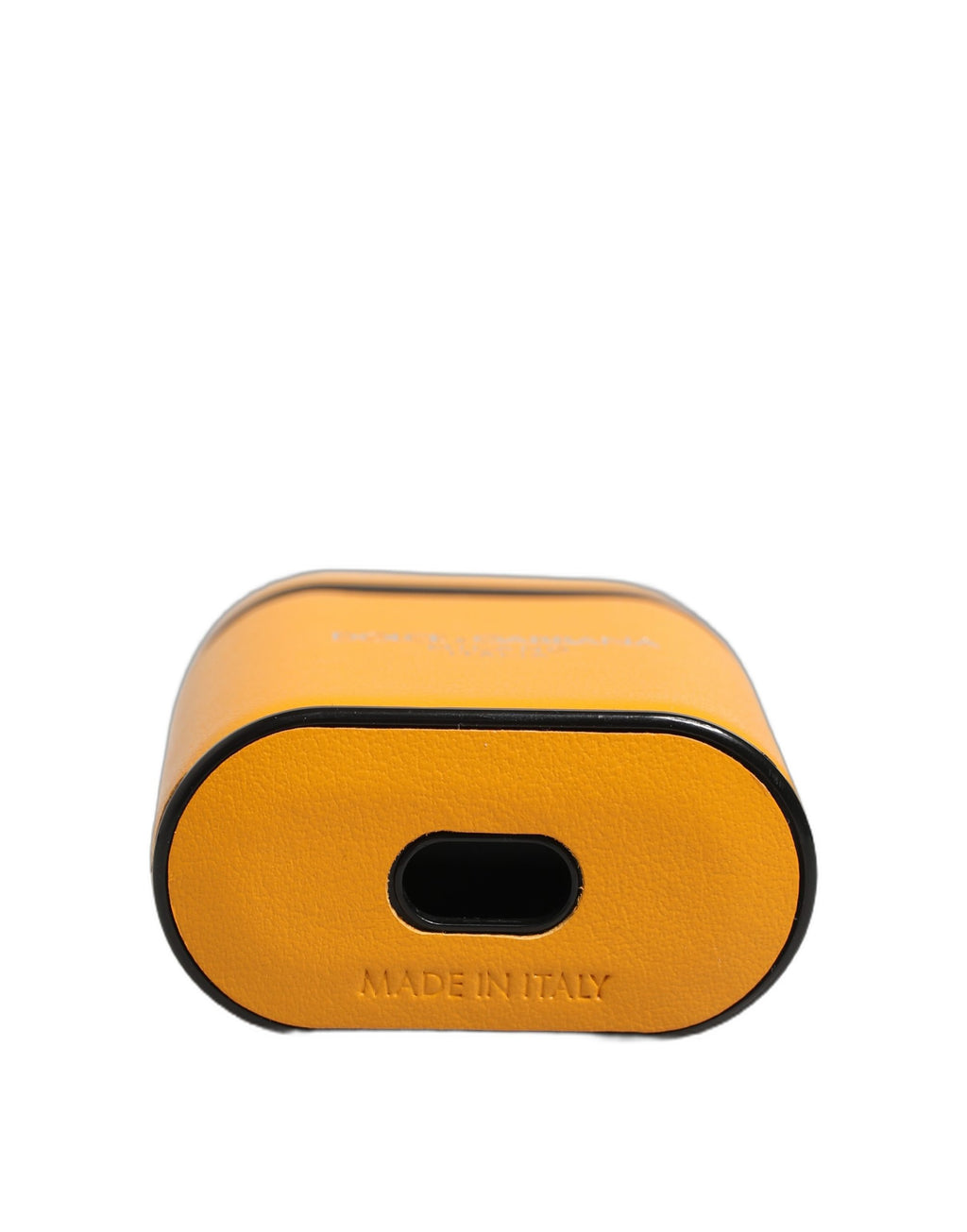 Dolce & Gabbana Yellow Airpod Holders for Women side view