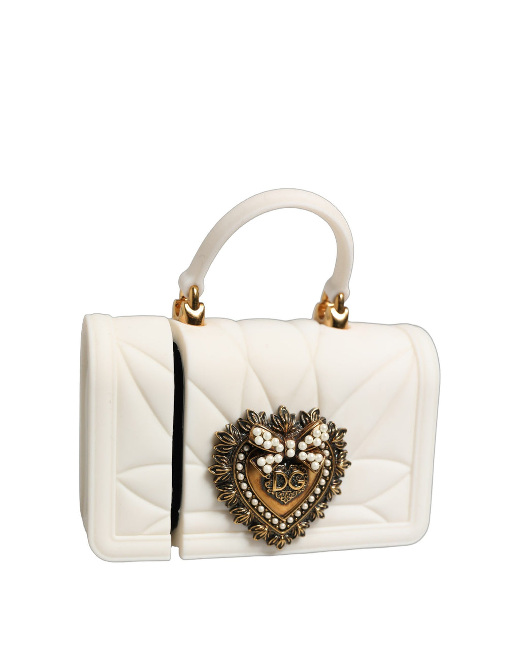 Dolce & Gabbana White Airpod Holders for Women detail view