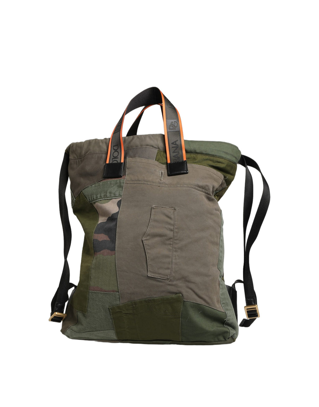 Dolce & Gabbana Green Backpack for Men side view
