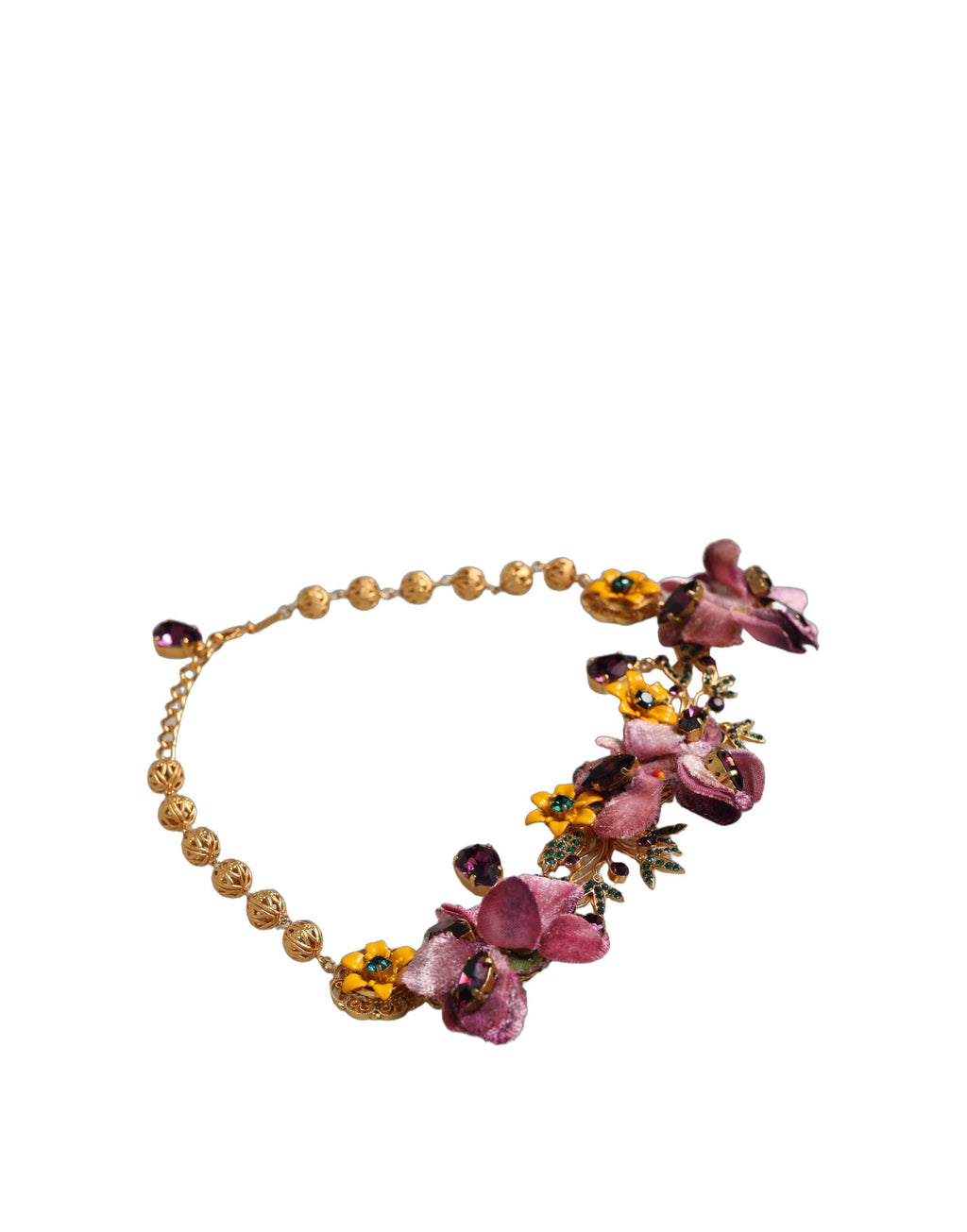 Dolce & Gabbana Gold Necklaces for Women side view