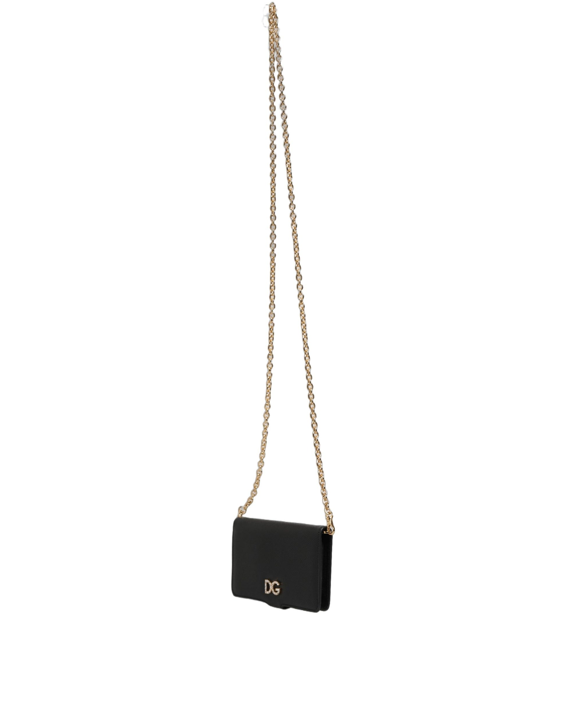 Dolce & Gabbana Black Crossbody Bag for Women side view