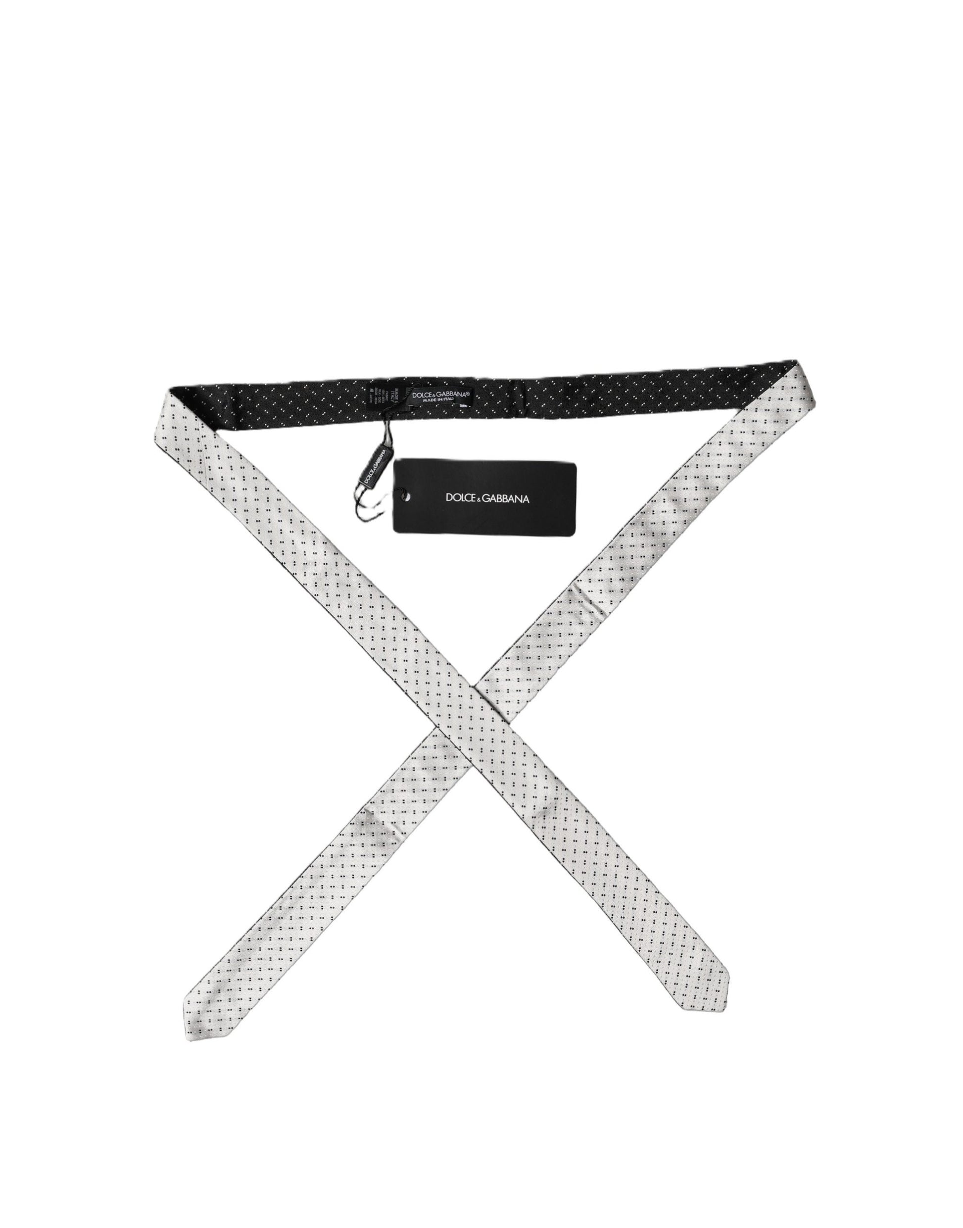 Dolce & Gabbana White Ties for Men alternate view