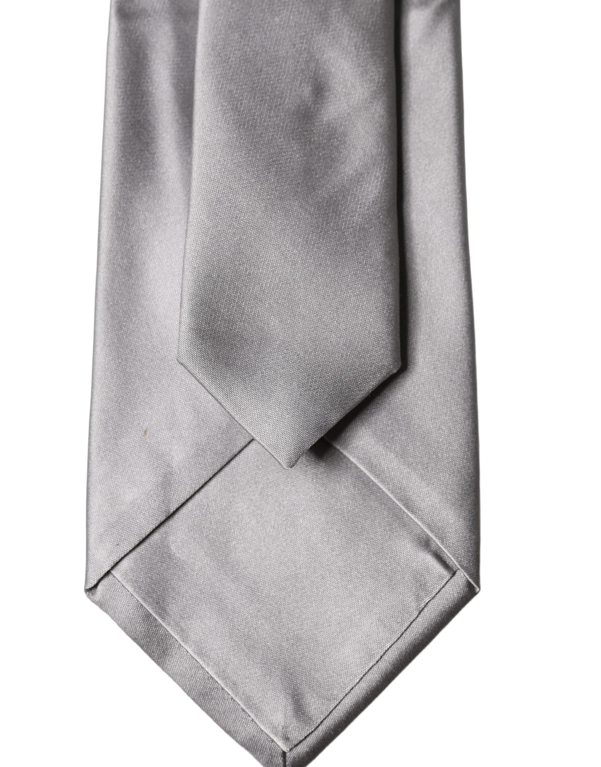 Dolce & Gabbana Grey Ties for Men detail view