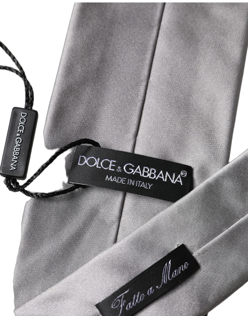Dolce & Gabbana Grey Ties for Men side view