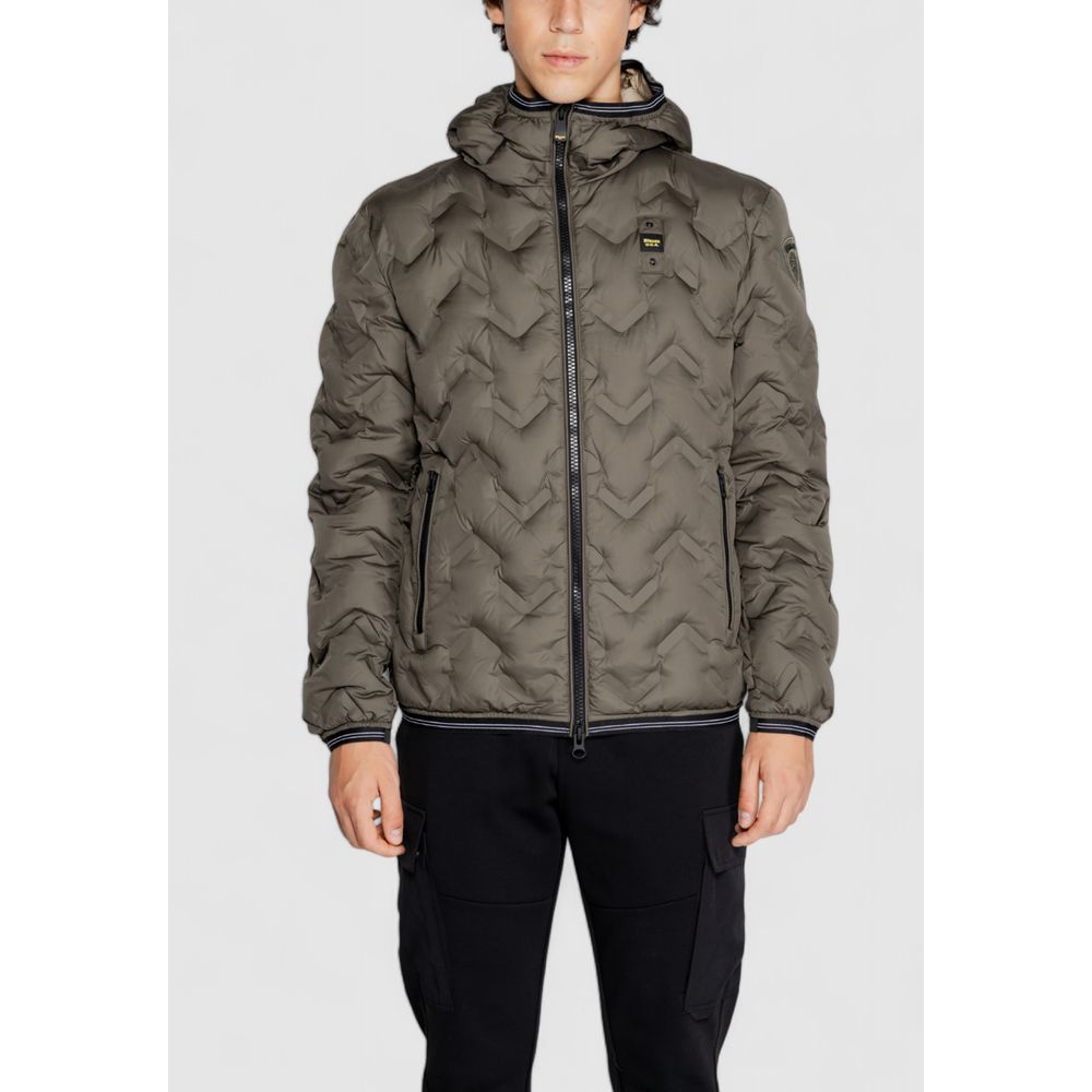 Blauer Multicolor Full Length Jacket for Men additional view