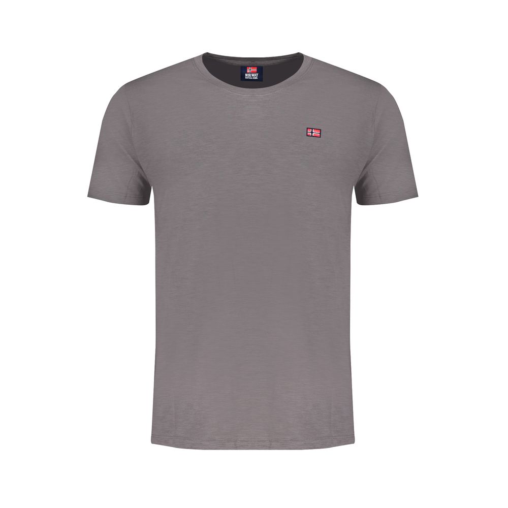 T-shirt en coton gris pour homme Norvège 1963