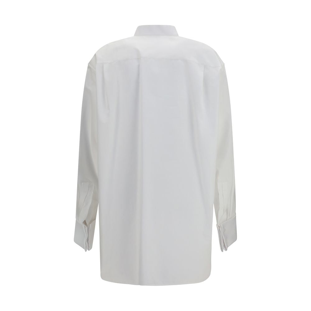 Chemise habillée Saint Laurent en coton blanc