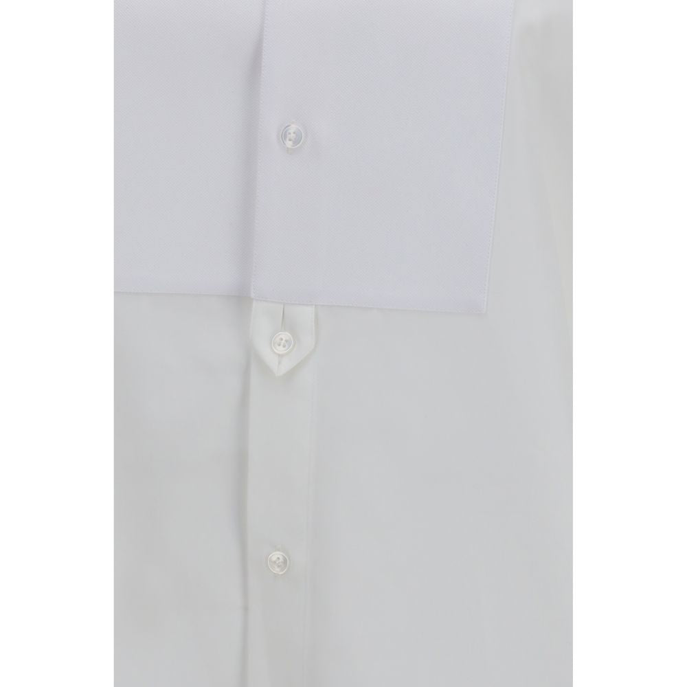 Chemise habillée Saint Laurent en coton blanc